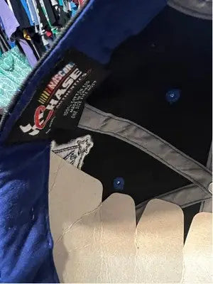 Blue NASCAR Chase cap with Jimmie Johnson logo and adjustable size fits most