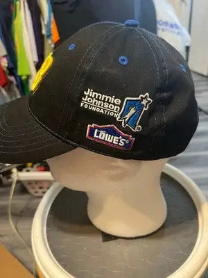 Black Jimmie Johnson NASCAR Chase cap with blue accents and embroidered patches size fits most