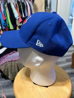 Blue Jays baseball cap with white logo for Unisex New Era Blue Jays baseball fans
