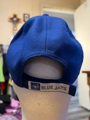 Blue Jays baseball cap with adjustable strap and Blue Jays logo for Jays baseball fans
