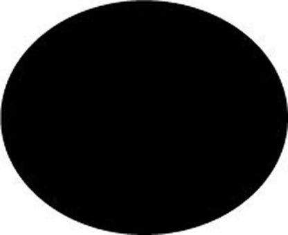 Solid black circle on Universal Satellite Dish Cover with USA flag imprint for snow protection