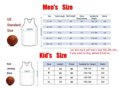 Size chart for USA Basketball Michael Jordan White 1992 Authentic Jersey basketball jersey