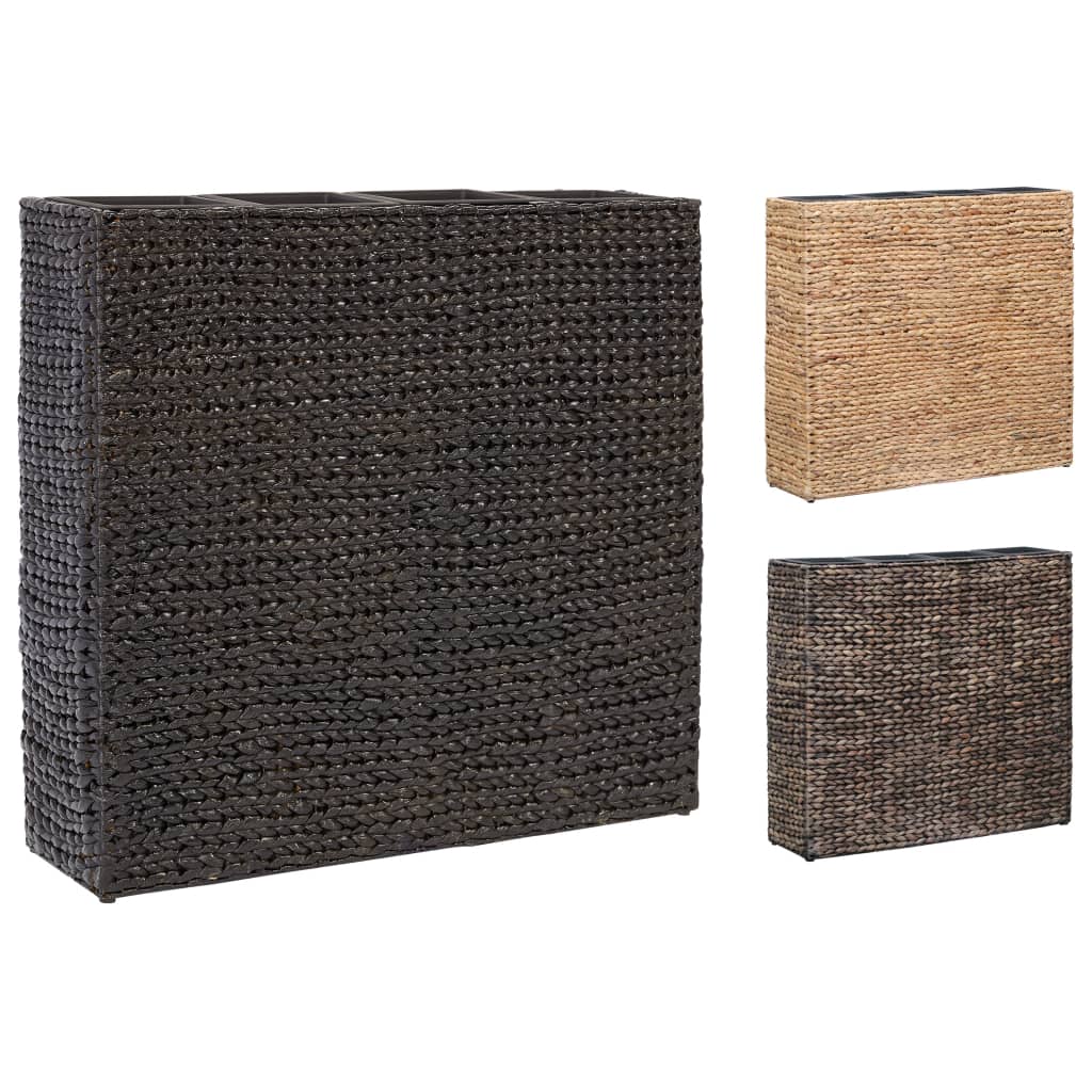 vidaXL Raised Bed with 4 Pots Planter Flower Box Plant Stand Water Hyacinth-5