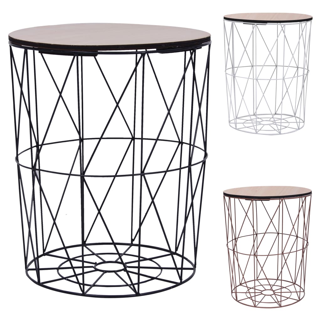 vidaXL Coffee Table Round End Table Side Sofa Table Living Room Furniture-5