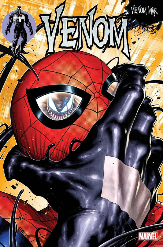 Venom-themed comic book cover for VENOM #37 featuring Venom character art