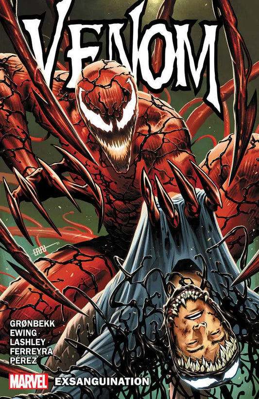 Venom comic book cover from Venom By Al Ewing Volume 7 Exsanguination