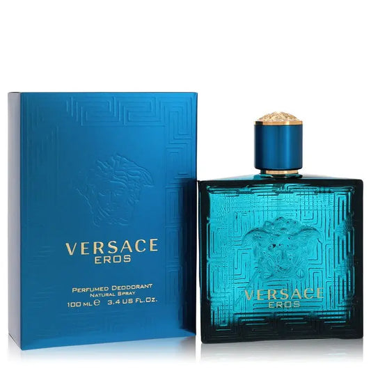 Versace Eros by Versace - Deodorant Spray 3.4 oz - Men / Medium - Deodorant Spray 3.4 oz