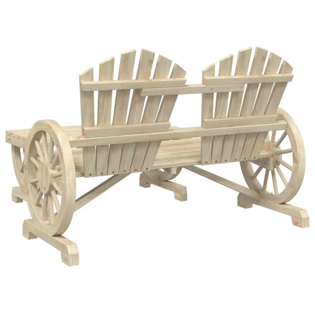 vidaXL 2 Piece Patio Lounge Set Solid Wood Fir - Lounge Set