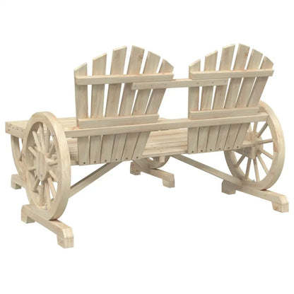 vidaXL 2 Piece Patio Lounge Set Solid Wood Fir - Lounge Set