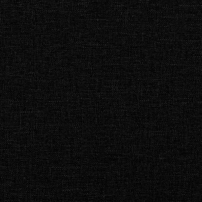 vidaXL 2 Piece Sofa Set with Cushions Black Fabric - Furniture > Sofas