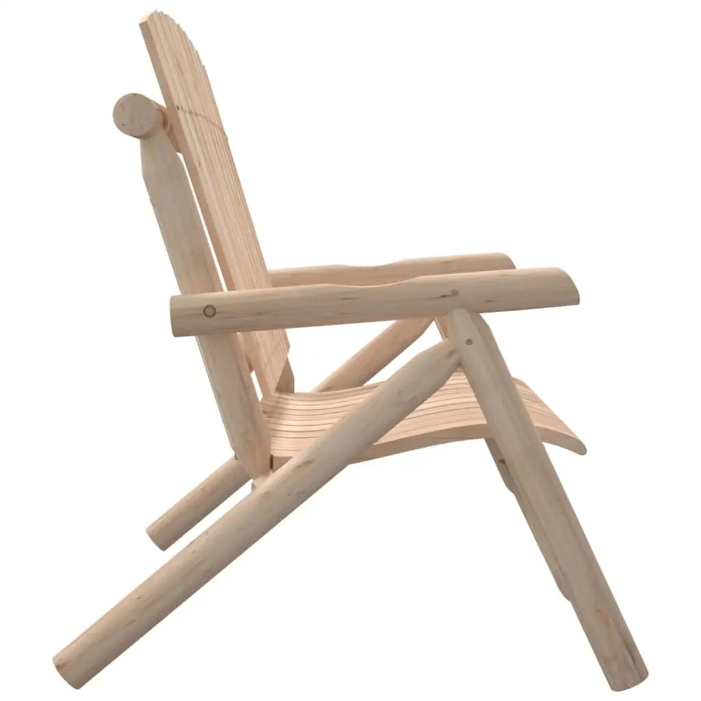 vidaXL 2-Seater Patio Bench 46.9’’x33.5’’x38.6’’ Solid Wood Spruce - Outdoor Bench