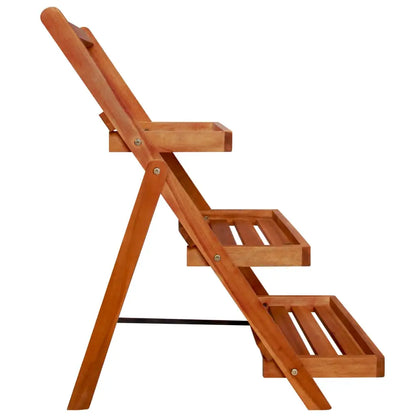 vidaXL 3-Tier Plant Stand 19.7’’x24.8’’x31.5’’ Solid Acacia Wood - Home & Garden > Lawn & Garden > Gardening > Plant