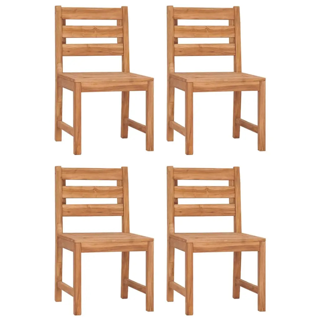 vidaXL 4/6/8x Solid Wood Pine Patio Chairs Garden Outdoor Seating Furniture - Outdoor Chairs