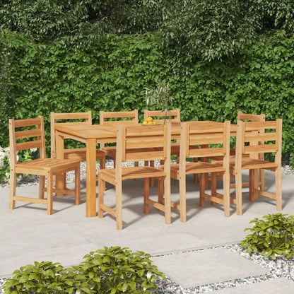 vidaXL 4/6/8x Solid Wood Pine Patio Chairs Garden Outdoor Seating Furniture - 8 pcs - Outdoor Chairs