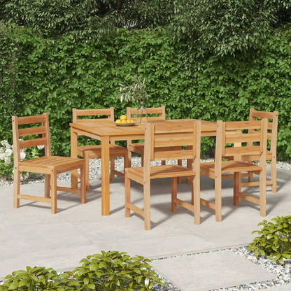 vidaXL 4/6/8x Solid Wood Pine Patio Chairs Garden Outdoor Seating Furniture - 6 pcs - Outdoor Chairs