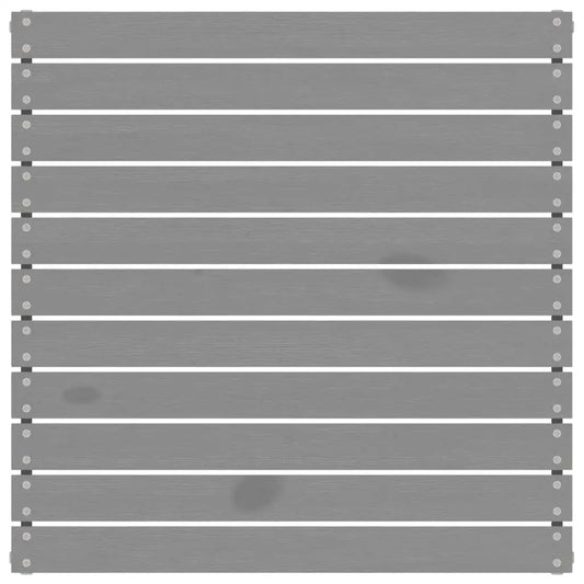 vidaXL 4 Piece Patio Lounge Set Solid Wood Pine Gray - Lounge Set