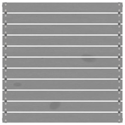 vidaXL 4 Piece Patio Lounge Set Solid Wood Pine Gray - Furniture > Outdoor Furniture > Outdoor Furniture Sets