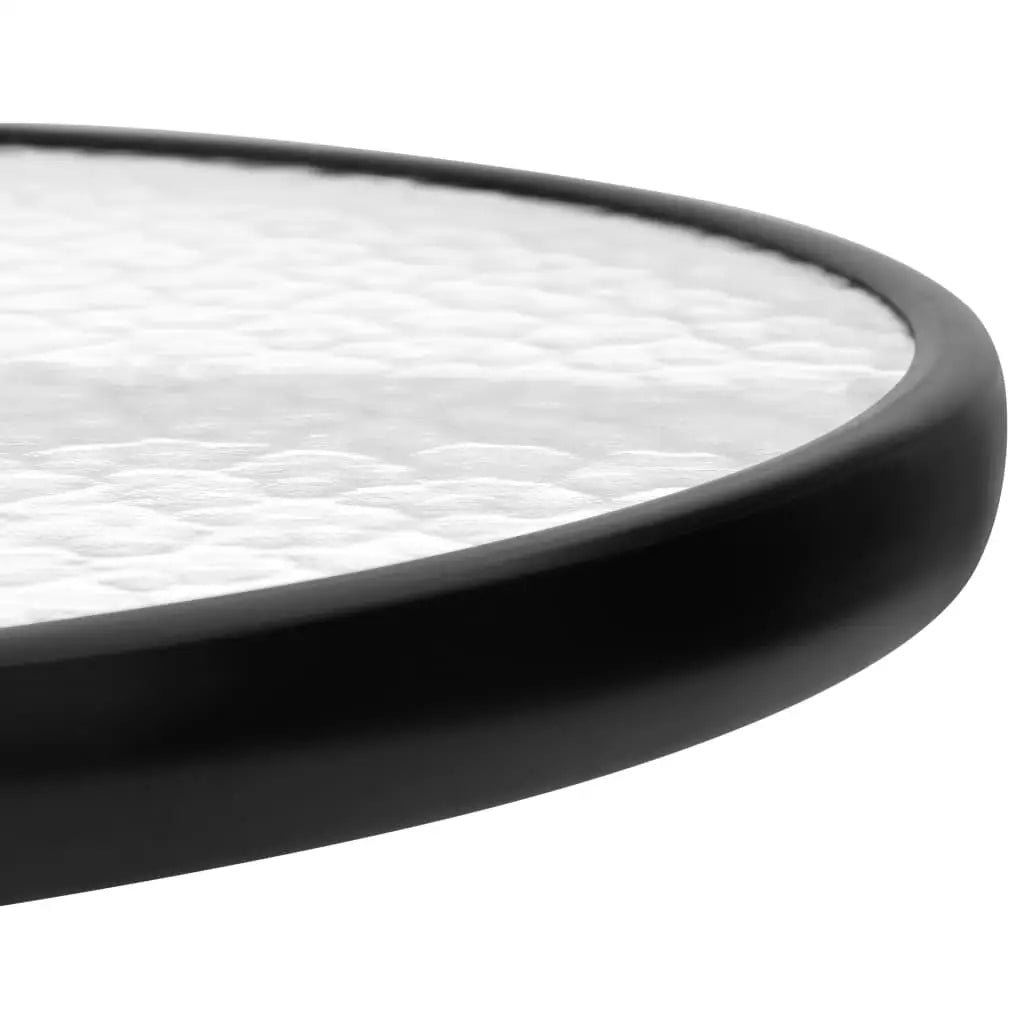 vidaXL 5 Piece Patio Dining Set Black - Dining Set