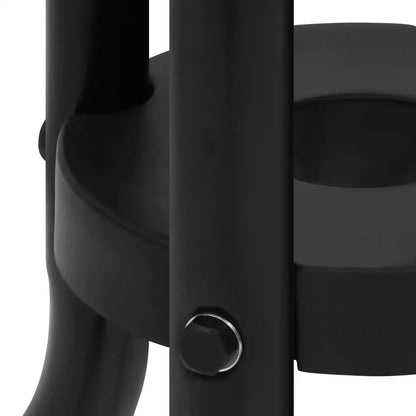 vidaXL 5 Piece Patio Dining Set Black - Dining Set