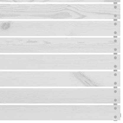 vidaXL 6 Piece Patio Lounge Set Black Solid Pinewood - Patio Lounge Set