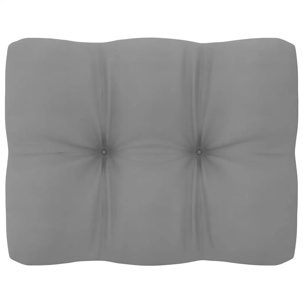 vidaXL 9 Piece Patio Lounge Set with Cushions Solid Pinewood - Lounge Set