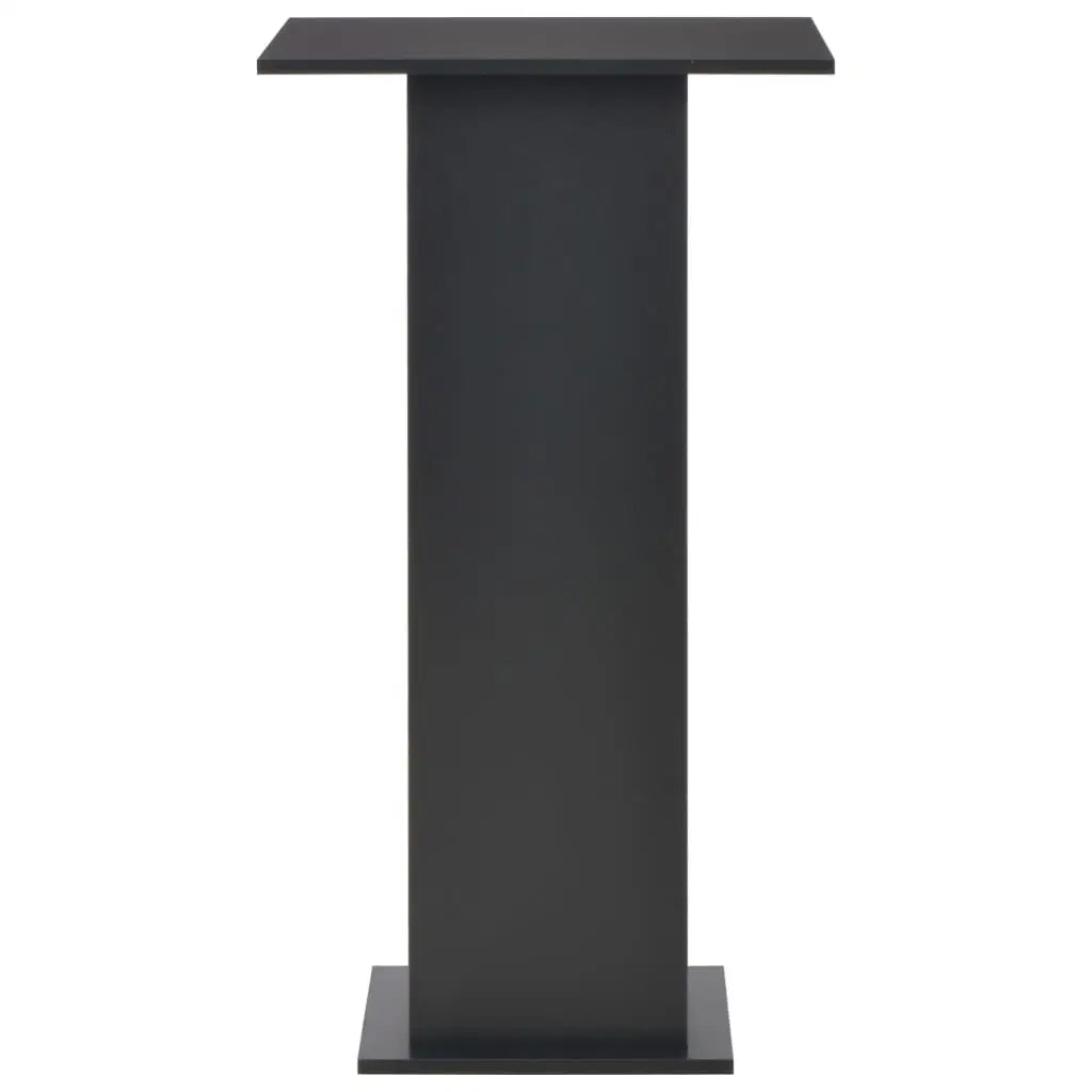vidaXL Bar Table High Height Pub Breakfast Dining Dinner Table Multi Colors - concrete grey - Furniture > Tables >