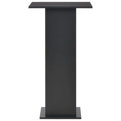 vidaXL Bar Table High Height Pub Breakfast Dining Dinner Table Multi Colors - concrete grey - Furniture > Tables >