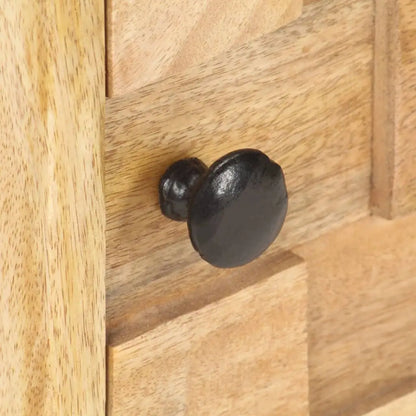 vidaXL Bedside Cabinet 15.7’’x11.8’’x17.7’’ Solid Mango Wood - Bedside Cabinet