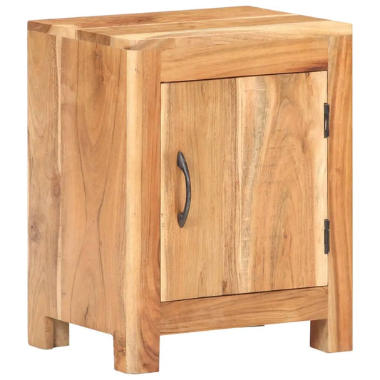 vidaXL Bedside Cabinet 15.7’’x11.8’’x19.7’’ Solid Acacia Wood - Nightstand