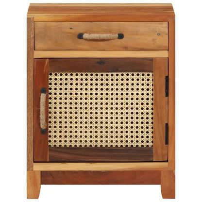 vidaXL Bedside Cabinet 15.7’’x11.8’’x19.7’’ Solid Reclaimed Wood - Nightstand