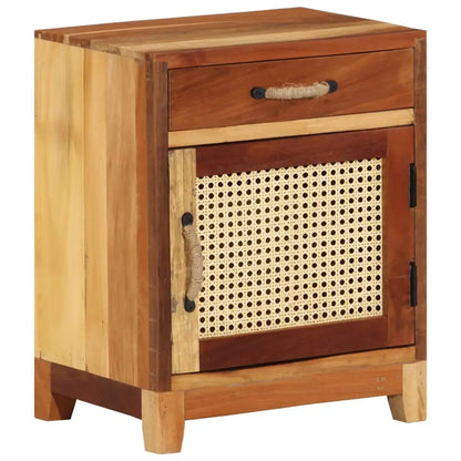 vidaXL Bedside Cabinet 15.7’’x11.8’’x19.7’’ Solid Reclaimed Wood - Nightstand