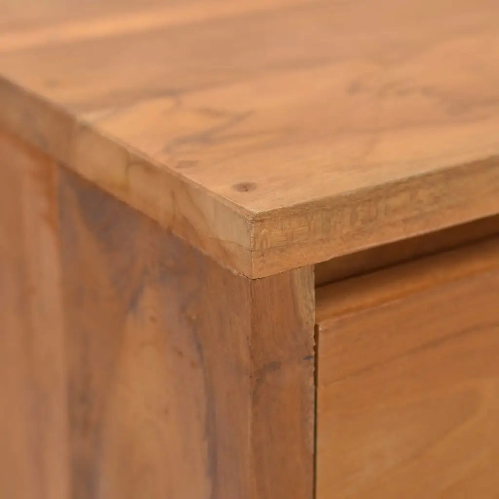 vidaXL Bedside Cabinet 7.9’’x13.8’’x19.7’’ Solid Teak Wood - Nightstand