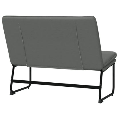 vidaXL Bench Dark Gray 39.4’’x29.5’’x29.9’’ Fabric - Furniture > Benches