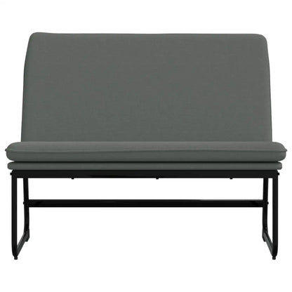 vidaXL Bench Dark Gray 39.4’’x29.5’’x29.9’’ Fabric - Furniture > Benches