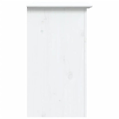 vidaXL Cabinet Nightstand End Side Table with Drawer BODO Solid Wood Pine - Nightstand