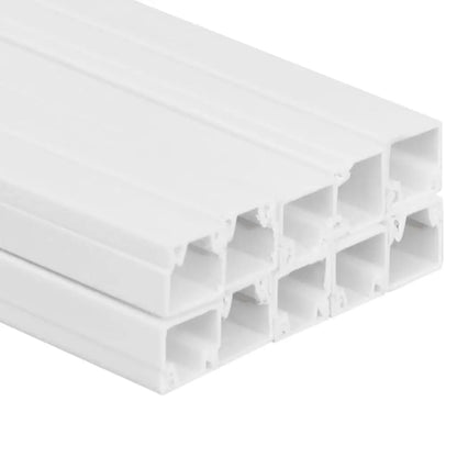 vidaXL Cable Trunking 1’’x0.6’’ 32.8’ PVC - Home & Garden > Household Appliances