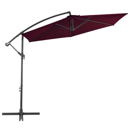 vidaXL Cantilever Umbrella Tilting Parasol Outdoor Umbrella Patio Sunshade - Outdoor Umbrella