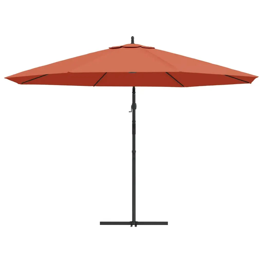 vidaXL Cantilever Umbrella Tilting Parasol Outdoor Umbrella Patio Sunshade - Umbrella