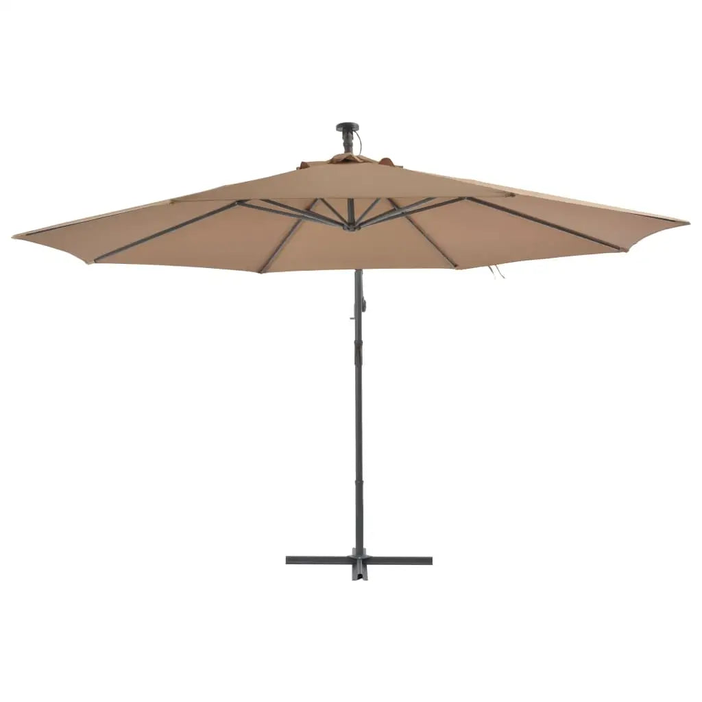 vidaXL Cantilever Umbrella Tilting Parasol Outdoor Umbrella Patio Sunshade - Umbrella