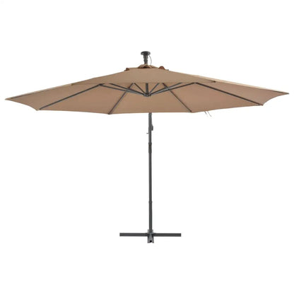 vidaXL Cantilever Umbrella Tilting Parasol Outdoor Umbrella Patio Sunshade - Umbrella