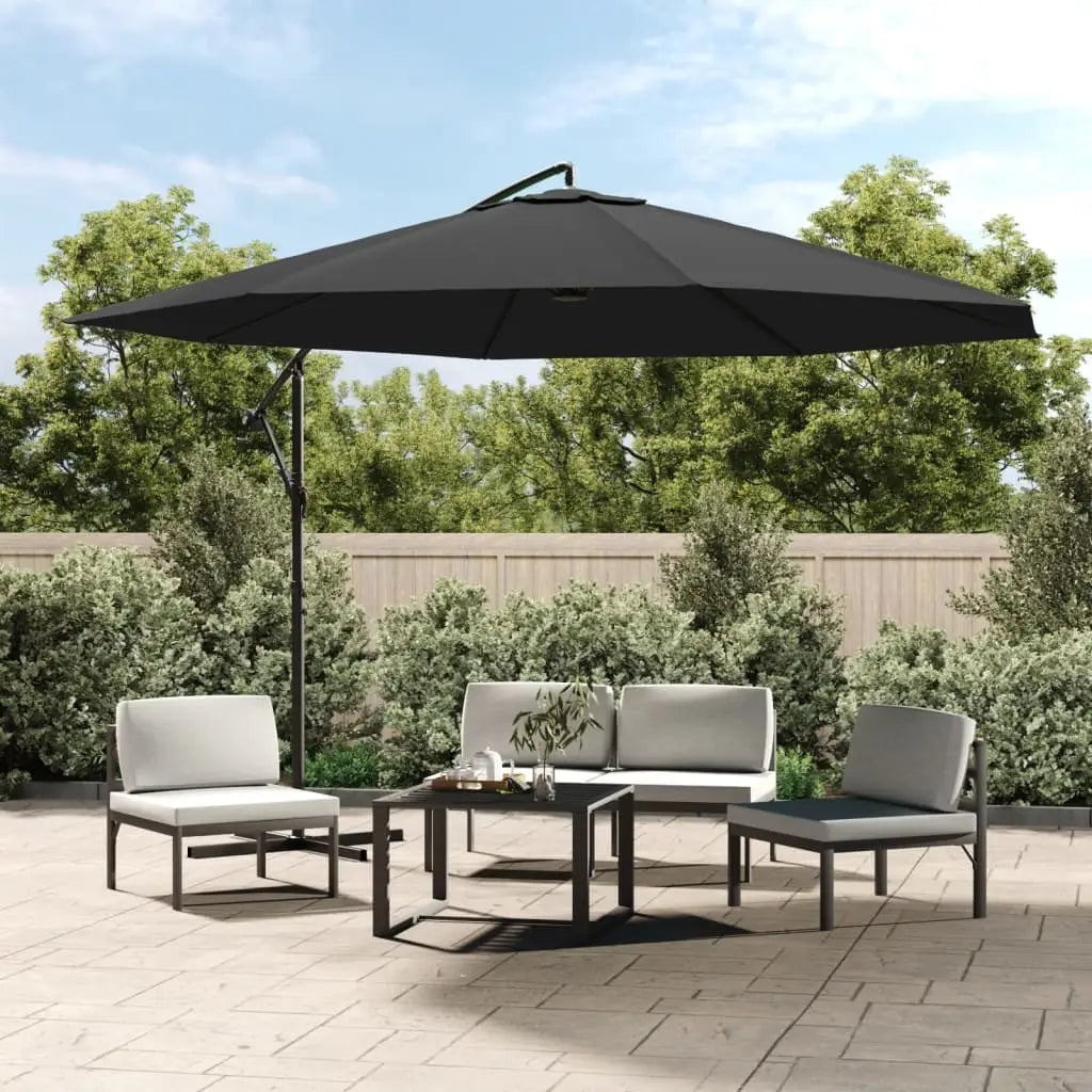 vidaXL Cantilever Umbrella Tilting Parasol Outdoor Umbrella Patio Sunshade - Umbrella
