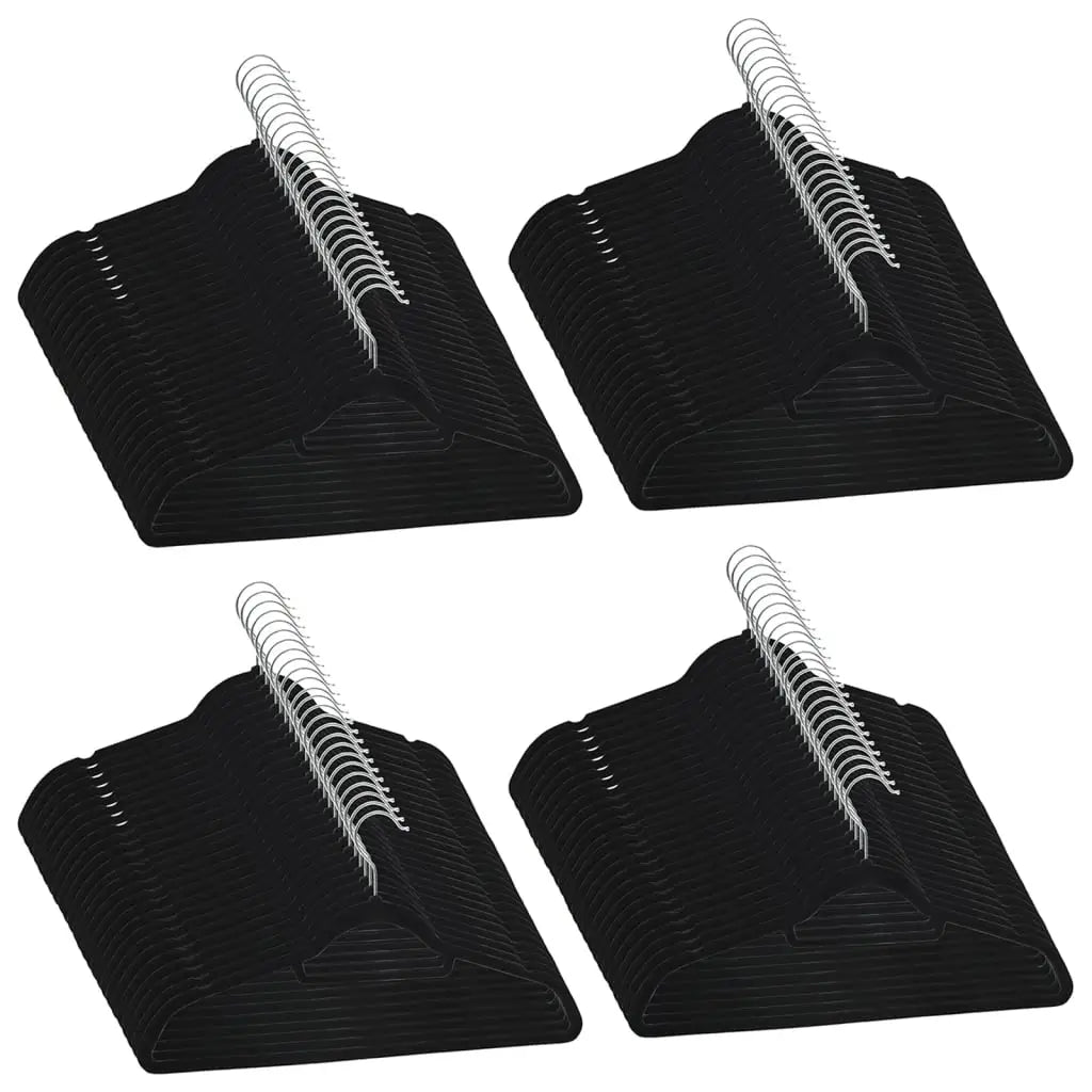 vidaXL Clothes Hanger Set Coat Hanger Clothes Organizer Rack Anti-slip Velvet - Home & Garden > Household Supplies >