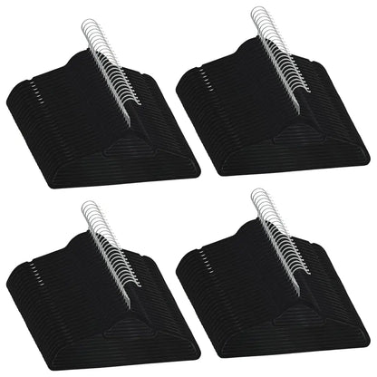 vidaXL Clothes Hanger Set Coat Hanger Clothes Organizer Rack Anti-slip Velvet - Home & Garden > Household Supplies >