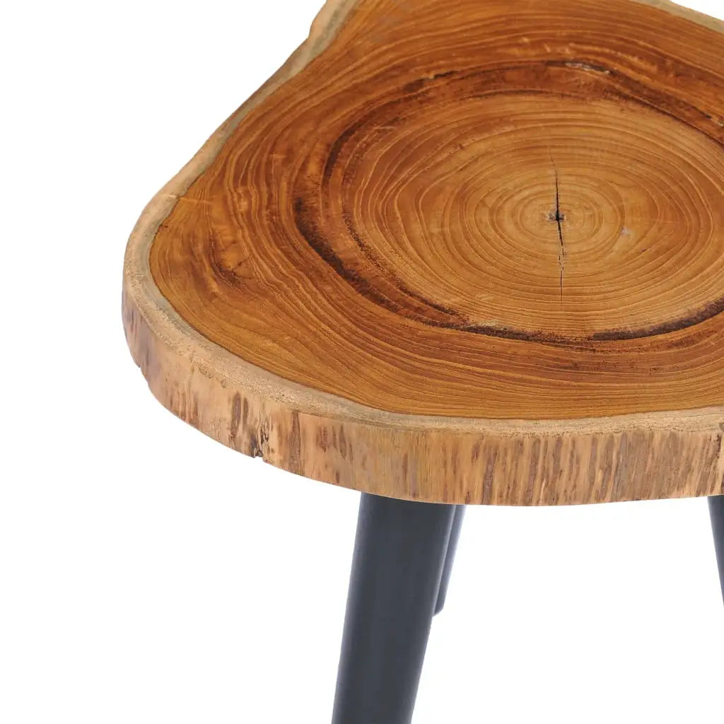 vidaXL Coffee Table 15.7’’x17.7’’ Solid Teak - Furniture > Tables > Accent Tables > Coffee Tables