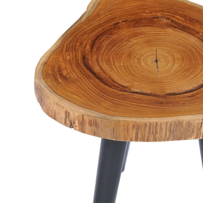 vidaXL Coffee Table 15.7’’x17.7’’ Solid Teak - Furniture > Tables > Accent Tables > Coffee Tables