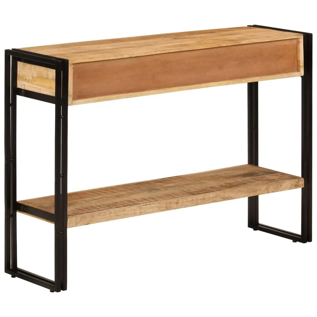 vidaXL Console Table 43.3’’x11.8’’x29.9’’ Solid Wood Mango - Furniture > Tables > Accent Tables > End Tables