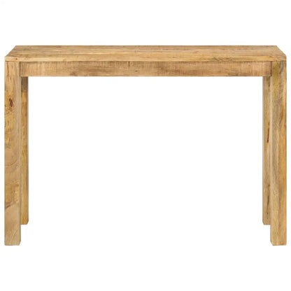 vidaXL Console Table 43.3’’x13.8’’x29.9’’ Rough Mango Wood - Furniture > Tables > Accent Tables > End Tables
