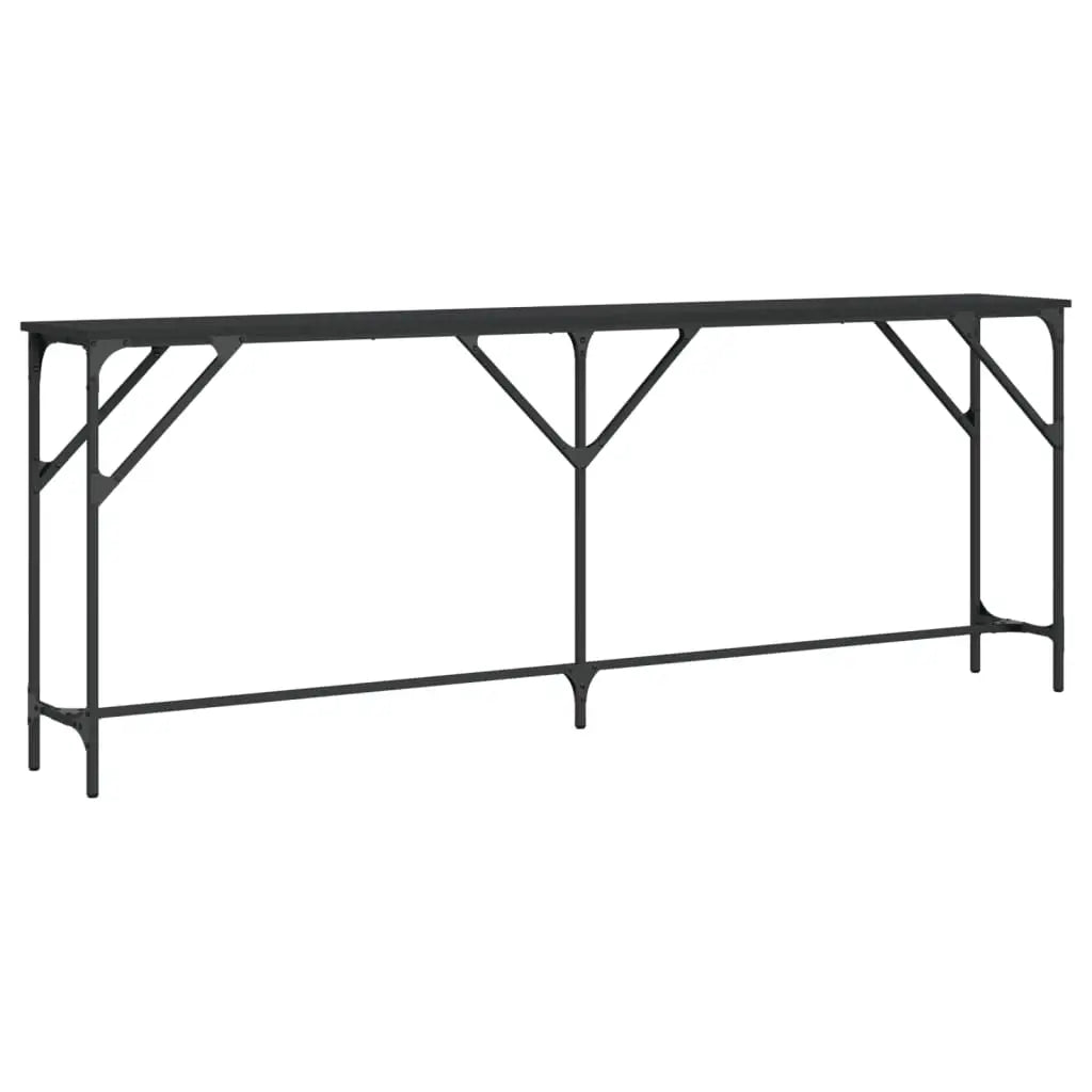 vidaXL Console Table Storage Side Sofa Desk for Living Room Engineered Wood - Furniture > Tables > Accent Tables > End