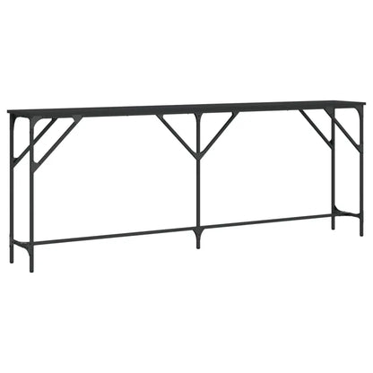 vidaXL Console Table Storage Side Sofa Desk for Living Room Engineered Wood - Furniture > Tables > Accent Tables > End