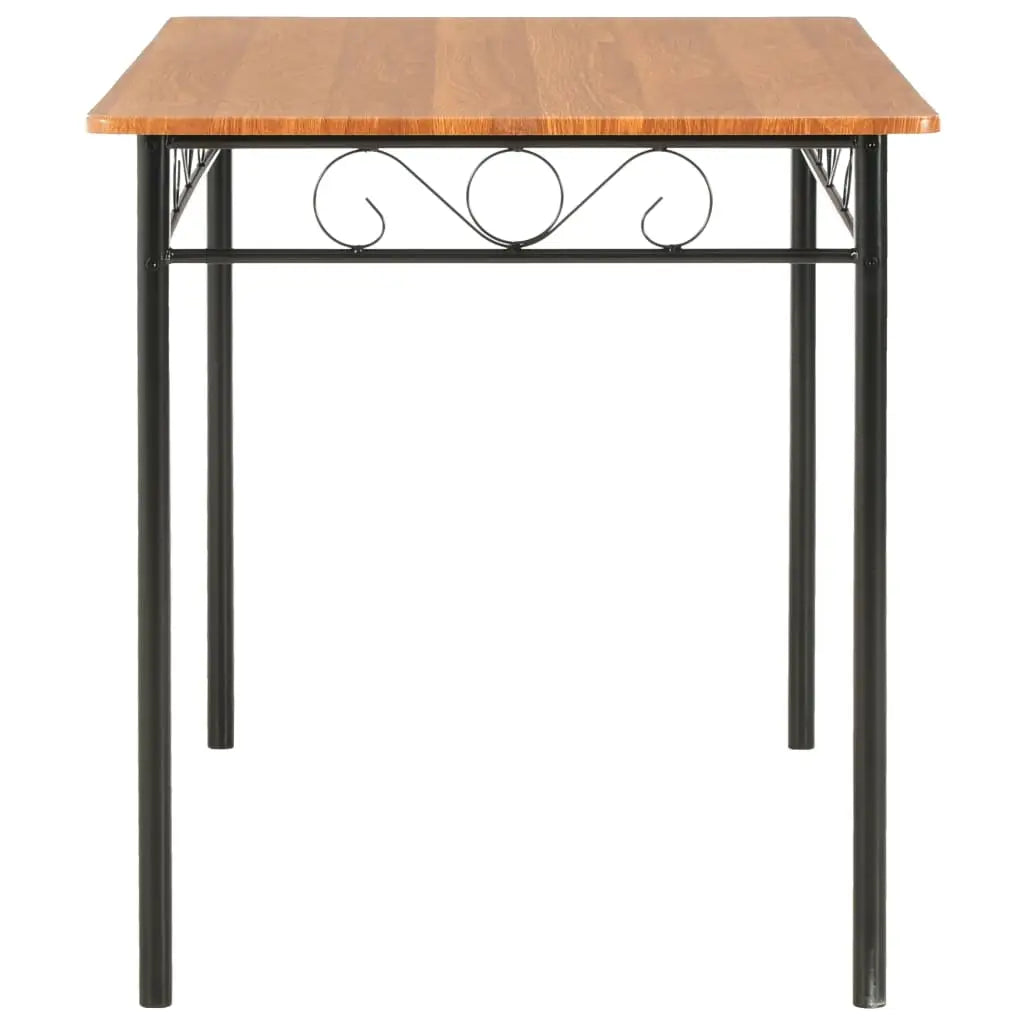 vidaXL Dining Table Brown 47.2’’x27.6’’x29.5’’ MDF - Furniture > Tables > Kitchen & Dining Room Tables
